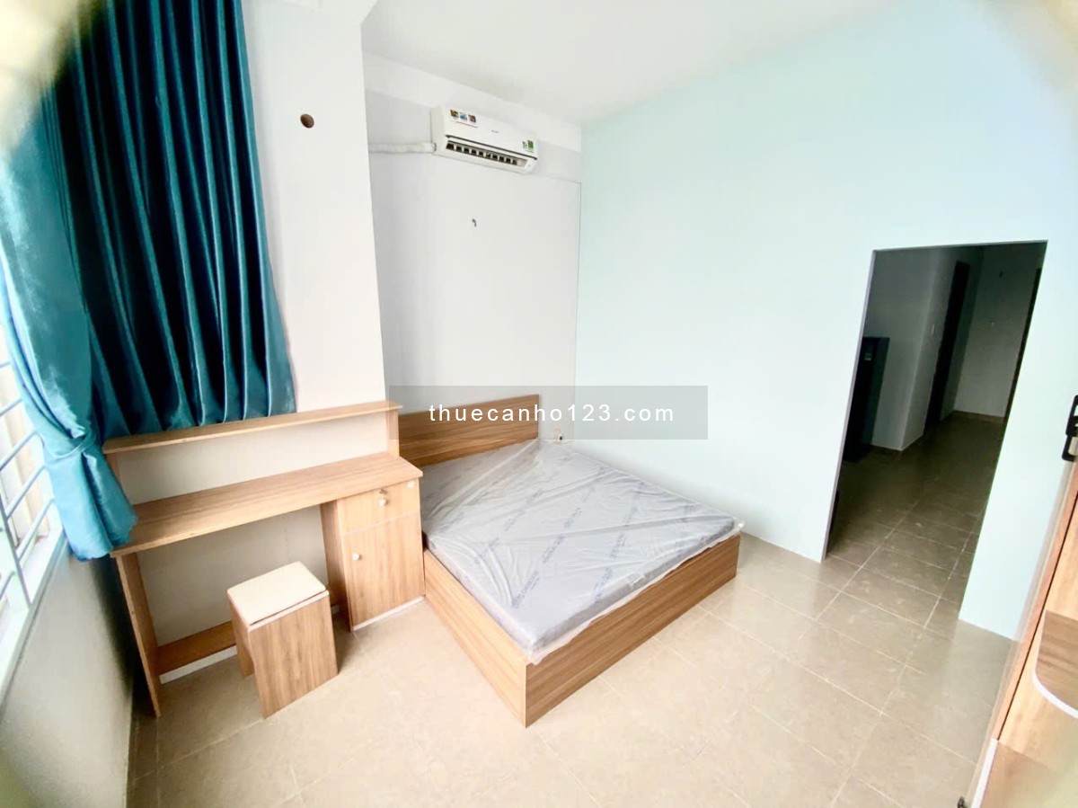 Cho thuê căn hộ 1PN Cửa sổ thoáng RỘNG Q8 gần cầu Chánh Hưng, Parc Mall, nhà thờ Nam Hải