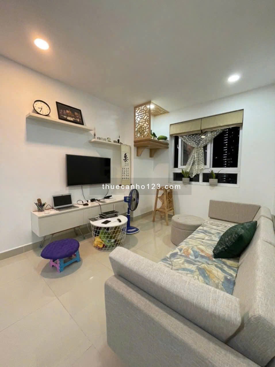 Chung cư Carillon 2, Trịnh Đình Thảo, TP: 74m2, 2p ngủ, NTCB, 10tr/th