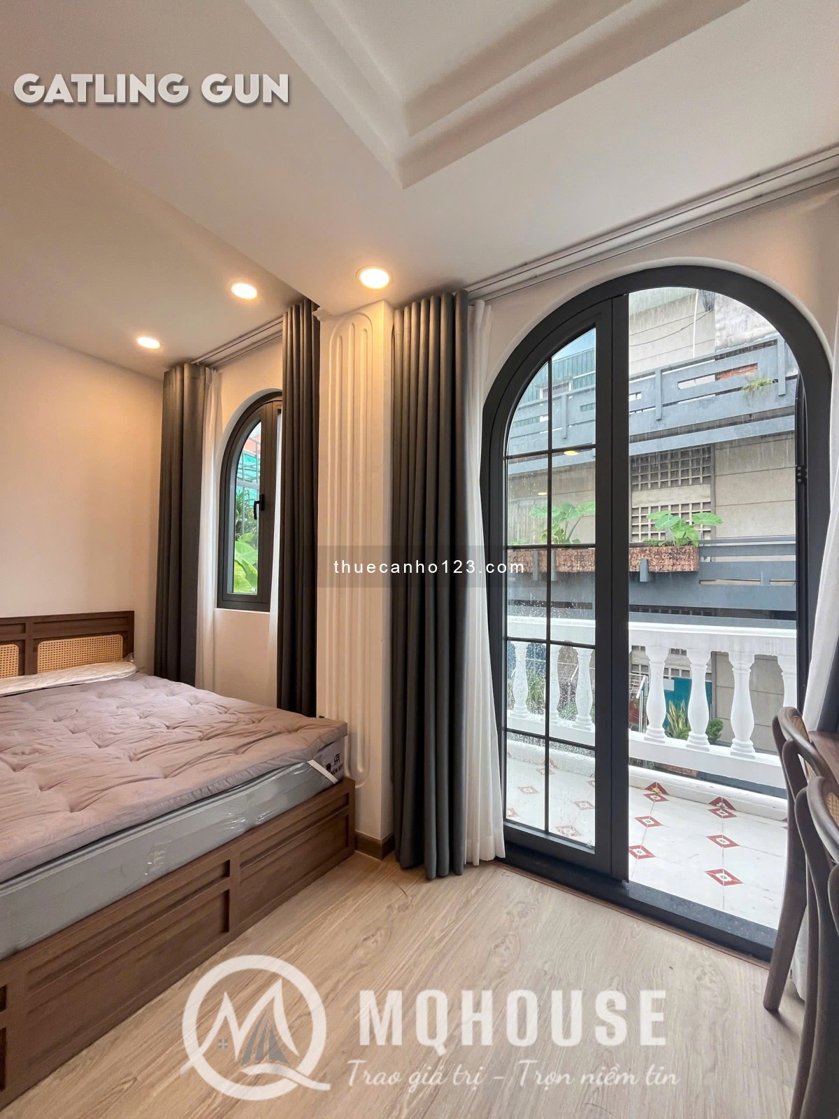 Khai Chương Căn Hộ Mới 100% - Full Nội Thất Cao Cấp - Ban Công Lớn Thoáng Mát - Trung Tâm Phú Nhuận