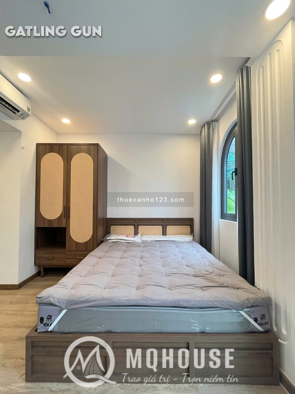 Khai Chương Căn Hộ Mới 100% - Full Nội Thất Cao Cấp - Ban Công Lớn Thoáng Mát - Trung Tâm Phú Nhuận