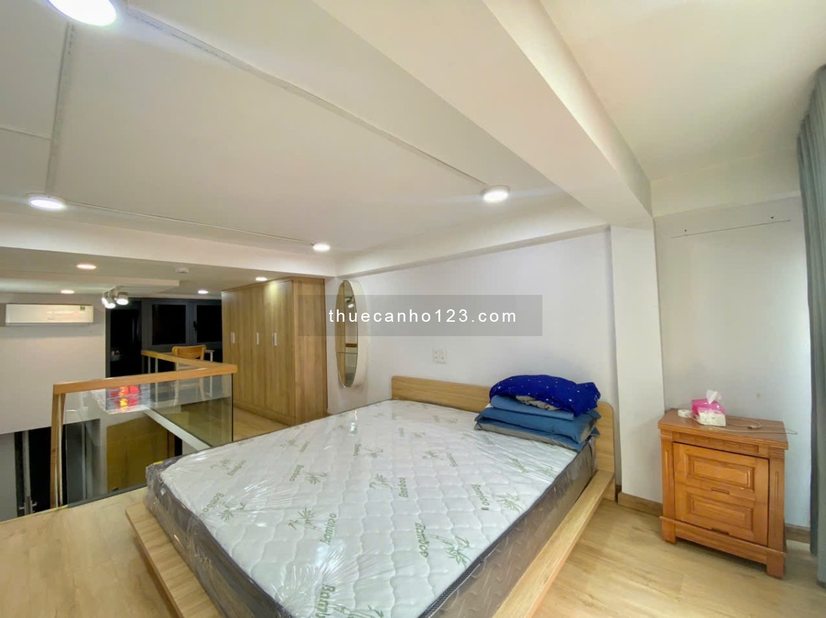 Căn Hộ Duplex 1 Phòng Ngủ - Tách Bếp - Ban Công - Nhà Mới 100% - Ngay Cầu Thị Nghè - Thảo Cầm Viên