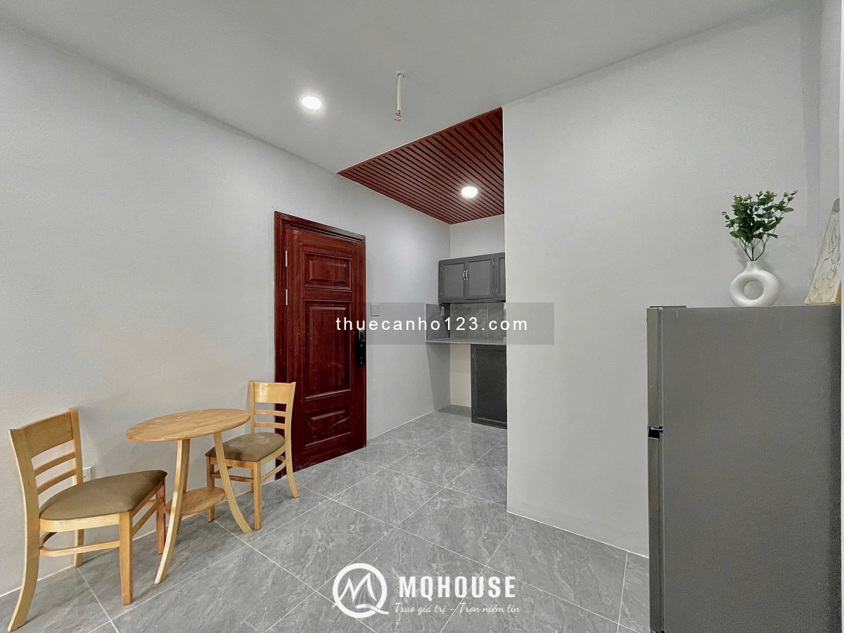 CHDV 1PN Rộng full nội thất - Mới 100% - Tân Bình - 0909186134