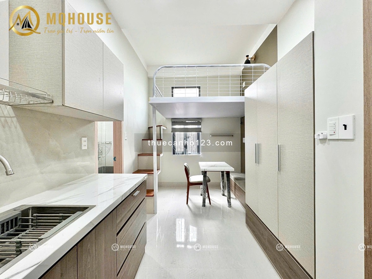 Căn hộ gác lửng – Full nội thất – Vị trí đẹp – Trung tâm Tân Bình