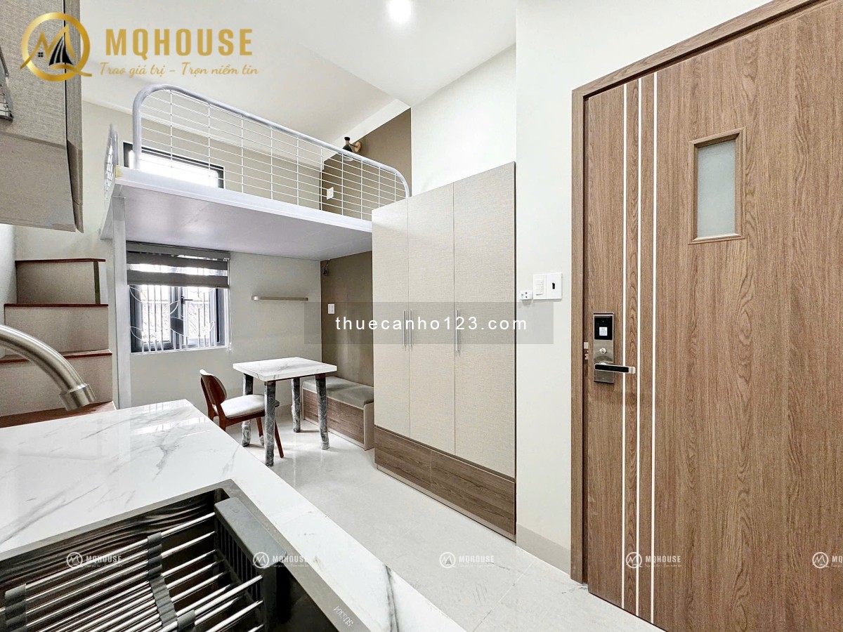 Căn hộ gác lửng – Full nội thất – Vị trí đẹp – Trung tâm Tân Bình