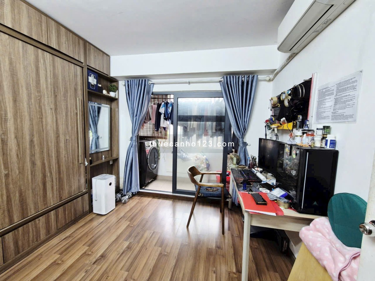 Căn hộ chung cư Miếu nổi, Bình Thạnh có 2p ngủ, Nt, 11tr/th