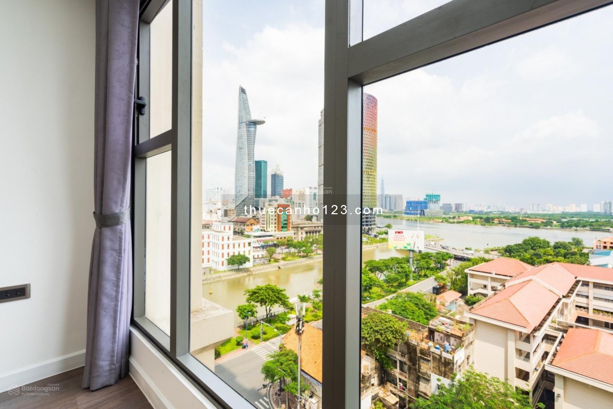 Cho thuê căn hộ Saigon Royal 86m2 - Thiết kế: 2 phòng ngủ + 2WC