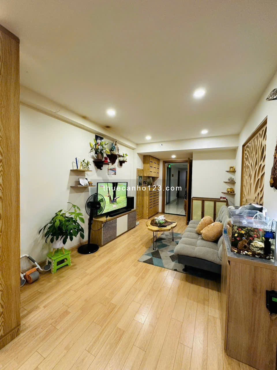 Cho thuê căn hộ 2 phòng ngủ, 1 toilet tại CC Starlight Riverside – Quận 6