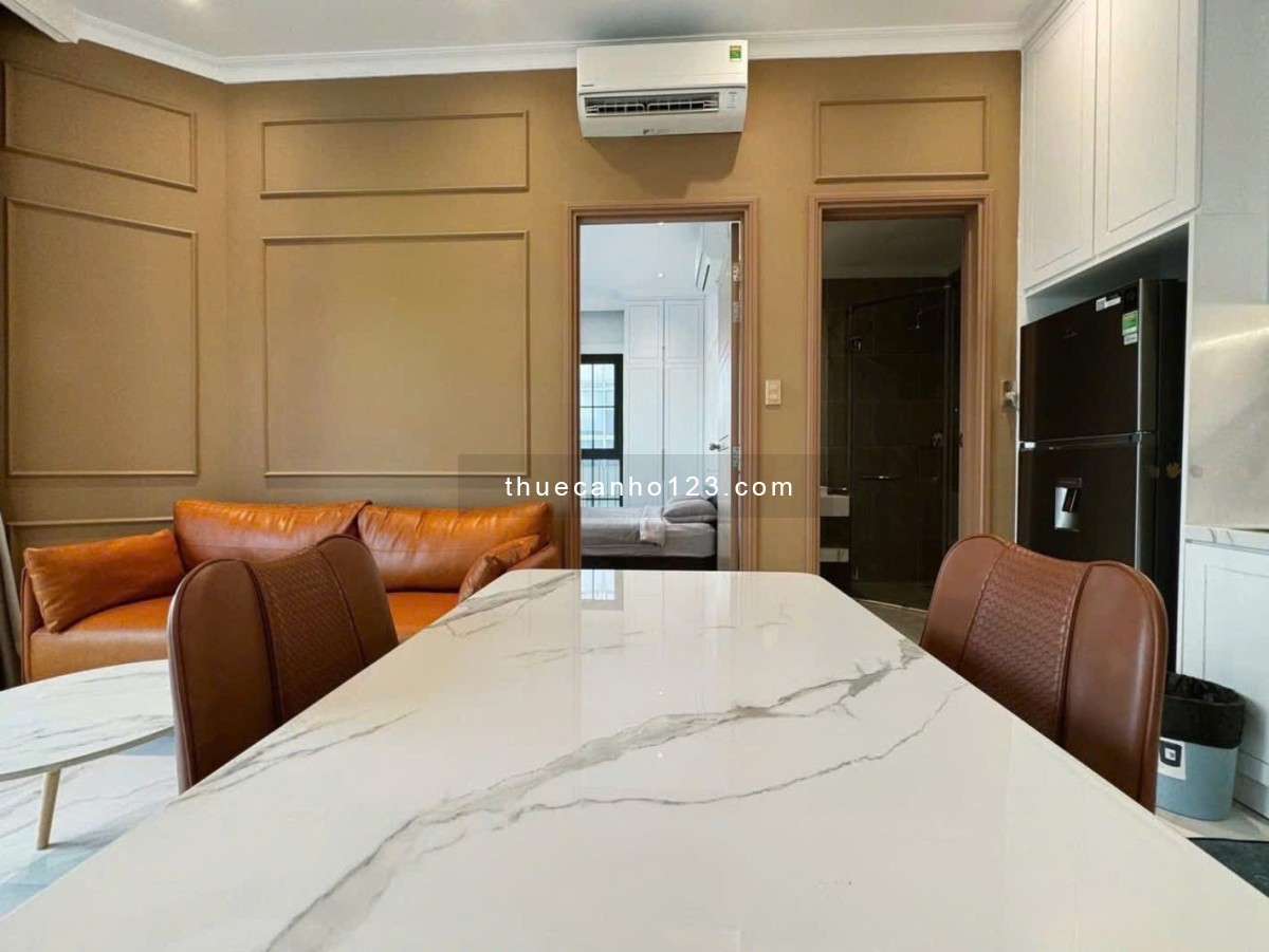 Căn hộ cao cấp 1 phòng ngủ – 1 phòng khách có gu đẹp xịn – Có dọn phòng