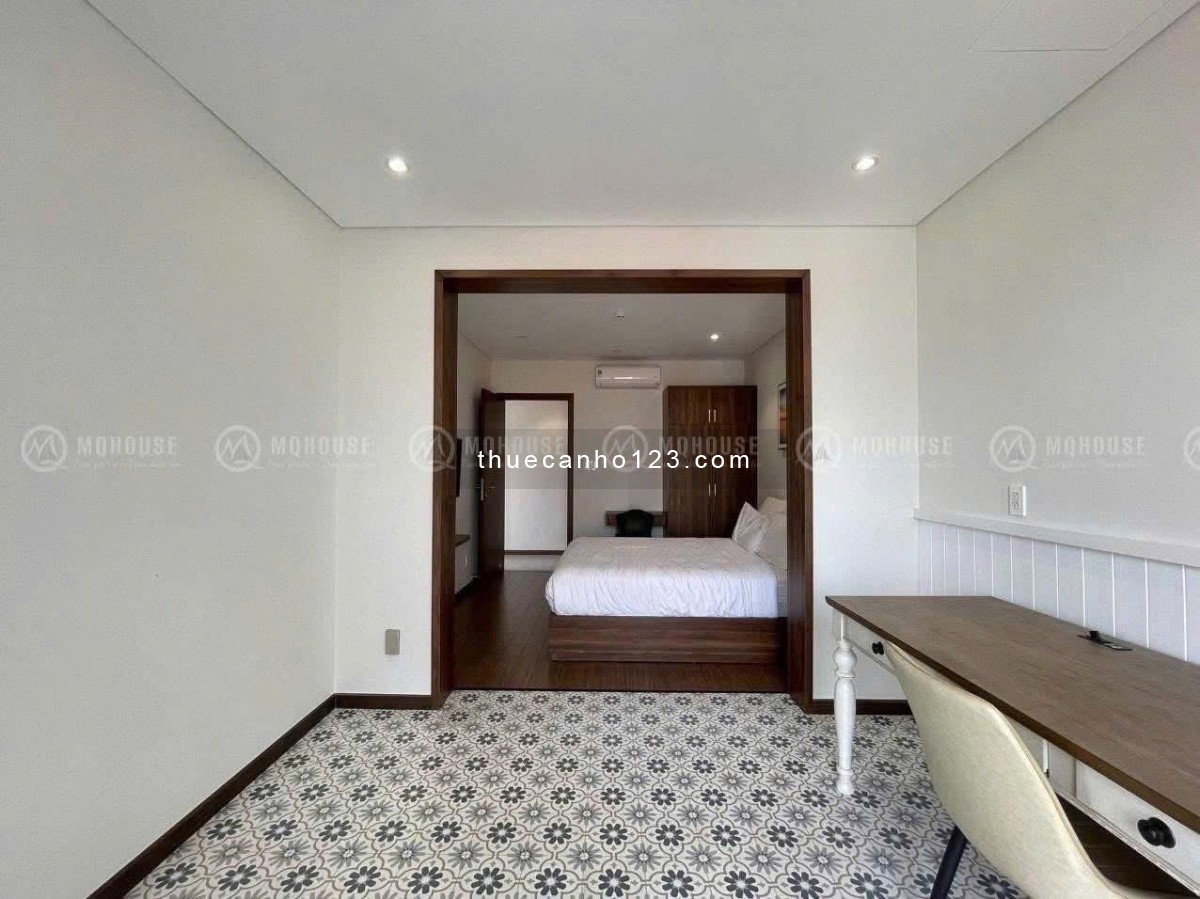 Cho thuê căn hộ 1pn full nội thất tiện nghi, có ban công cửa sổ lớn gần sân bay Tân Sơn Nhất