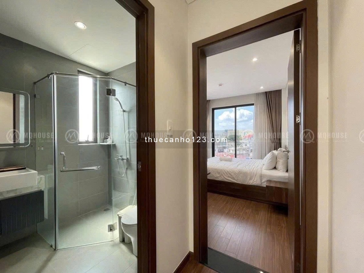 Cho thuê căn hộ 1pn full nội thất tiện nghi, có ban công cửa sổ lớn gần sân bay Tân Sơn Nhất