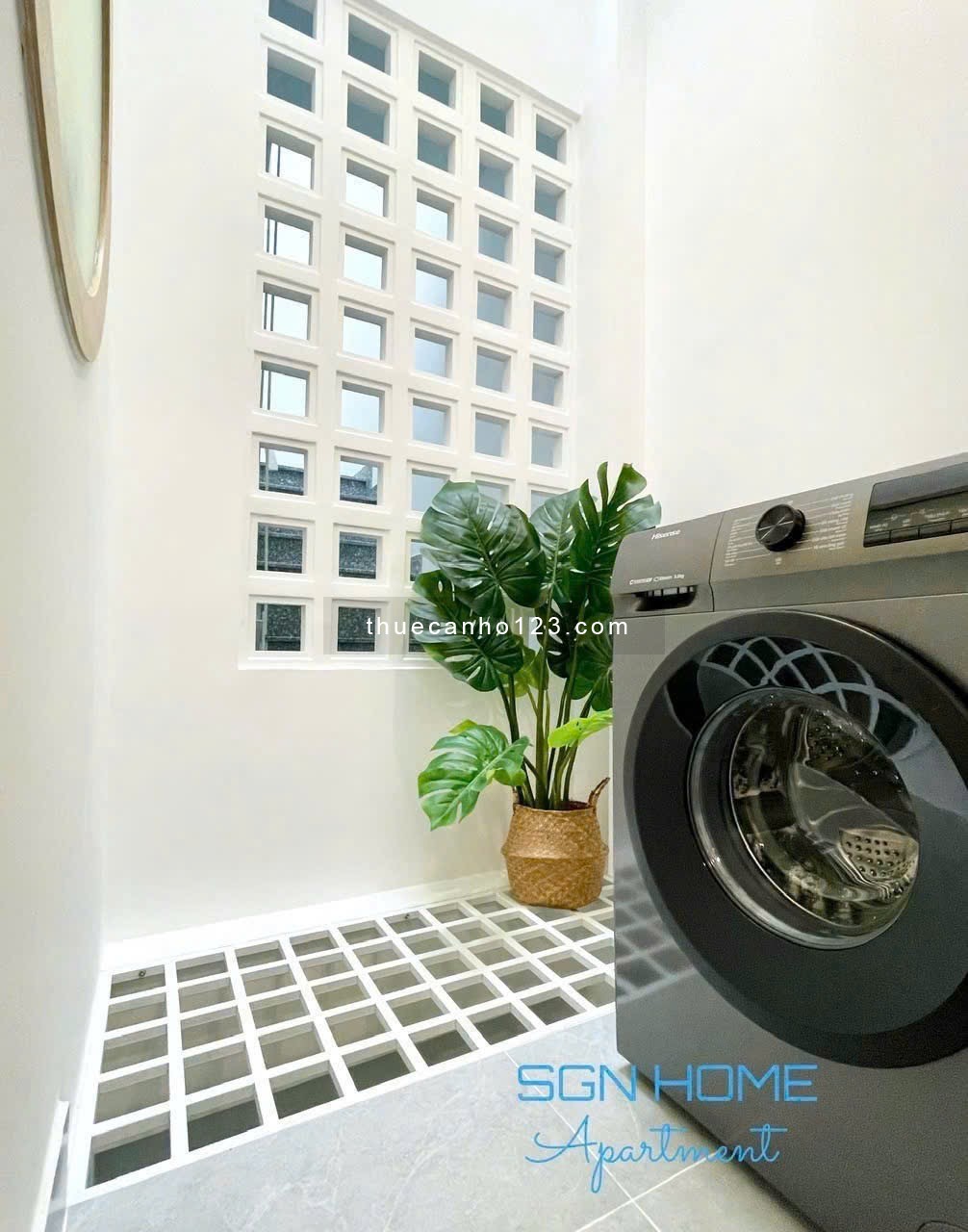 Căn hộ 1PN máy giặt riêng banconlny gần VX Lăng Cha Cả CV Hoàng Văn Thụ sân bay TSN GA T3