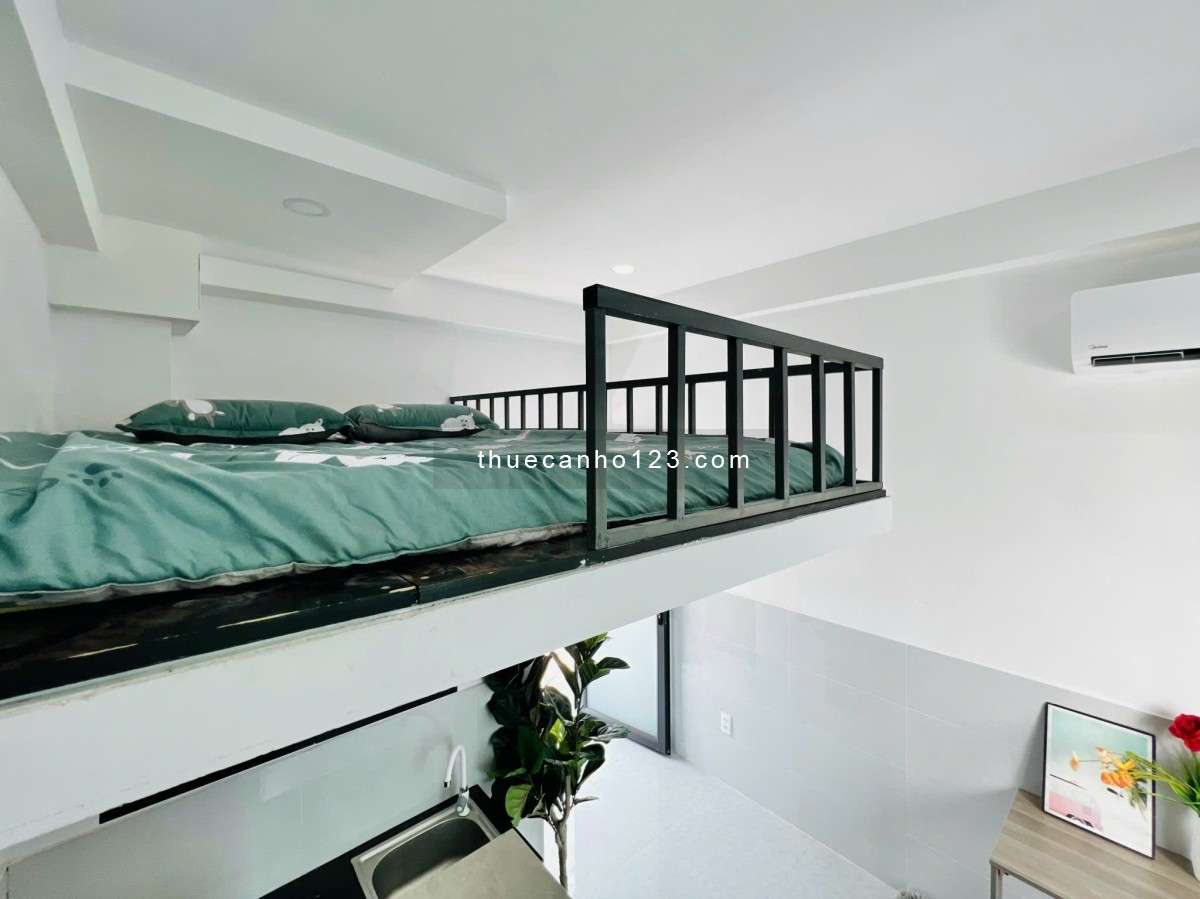 Cho thuê căn duplex ban công full nội thất – Trịnh Đình Thảo, Tân Phú