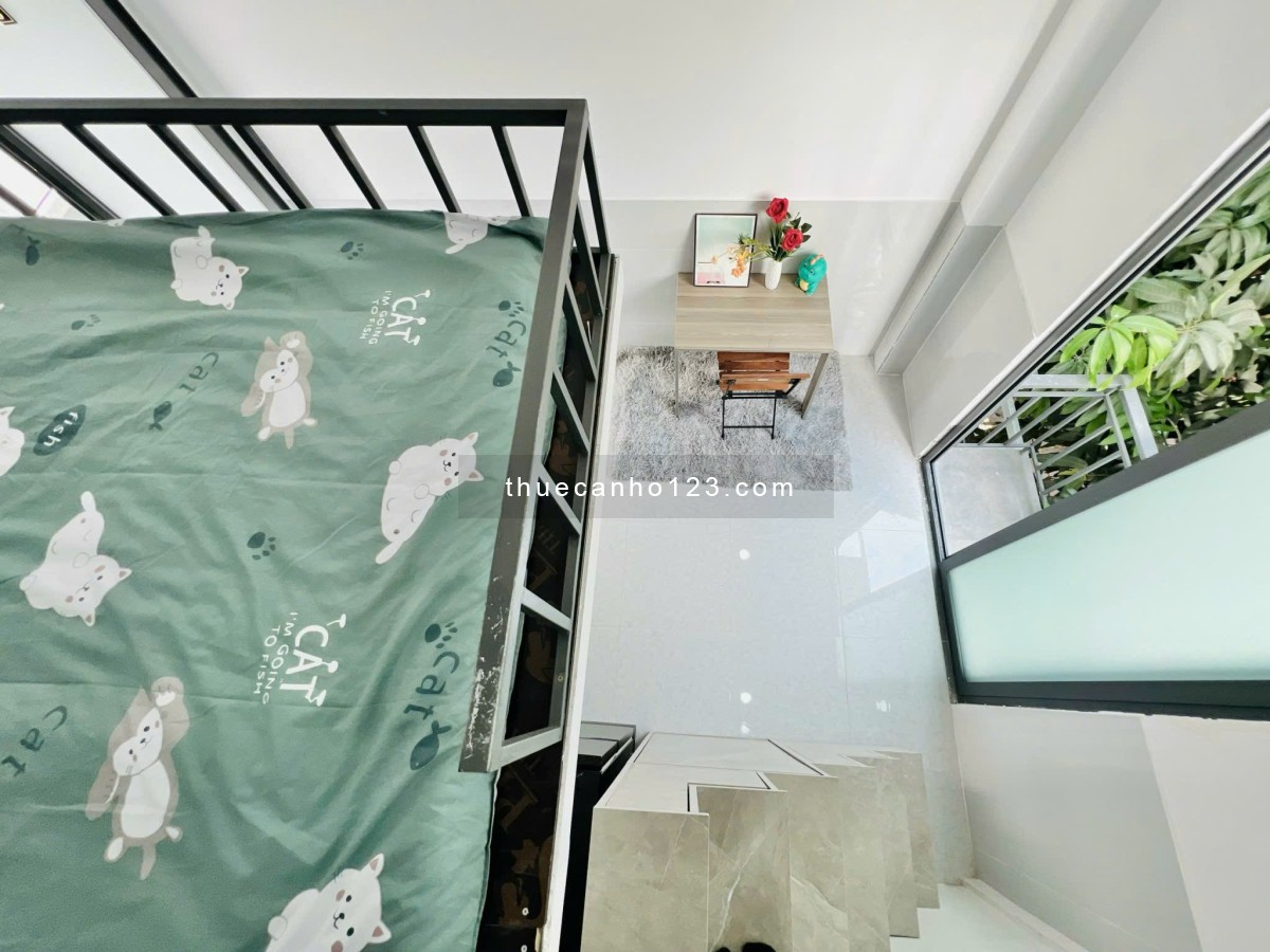 Cho thuê căn duplex ban công full nội thất – Trịnh Đình Thảo, Tân Phú