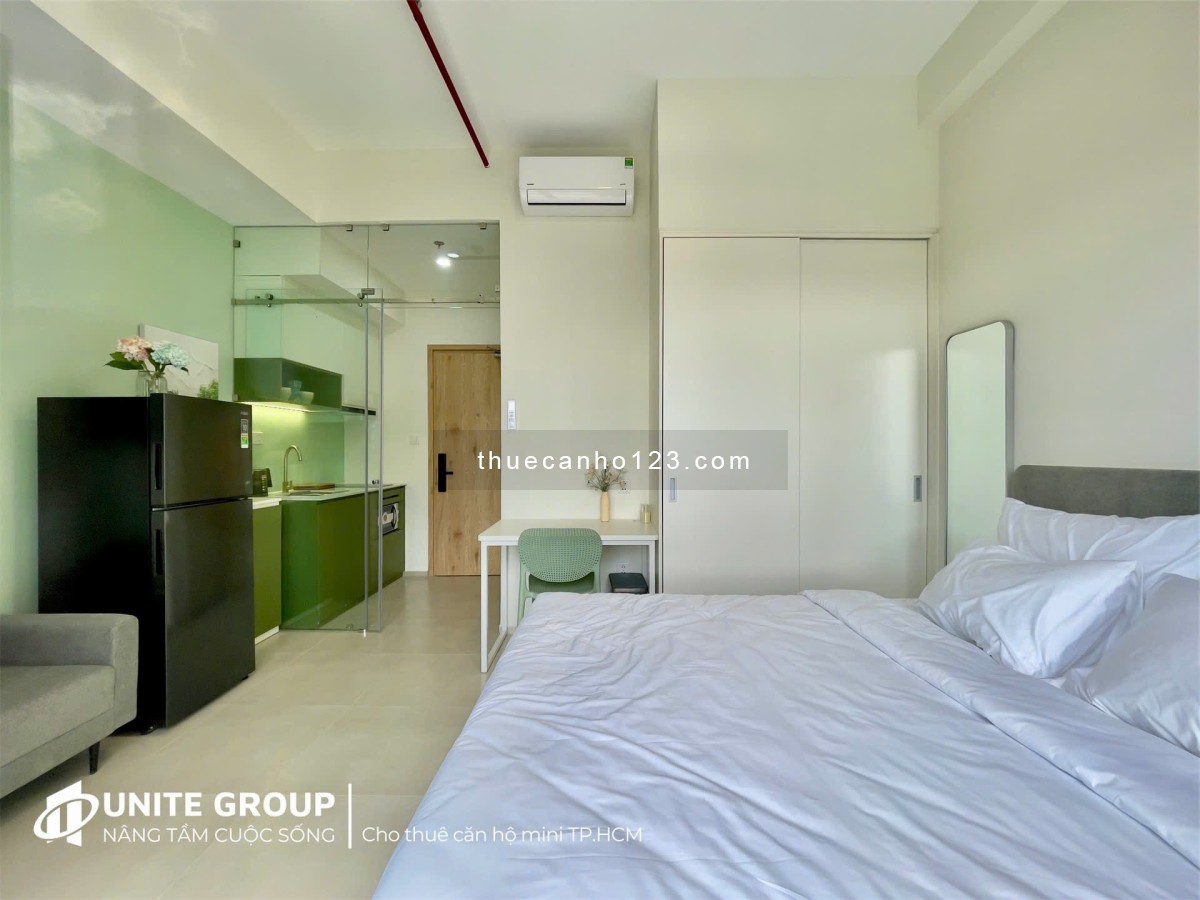 Cho thuê căn hộ studio mới full nội thất trung tâm Q10 phù hợp sinh viên