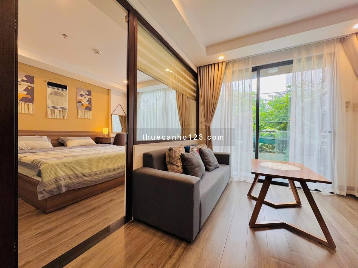 Căn hộ 1pn 50m², máy giặt riêng, ban công gần sân bay TSN, CV Hoàng Văn Thụ, Lăng Cha Cả, Tân Bình