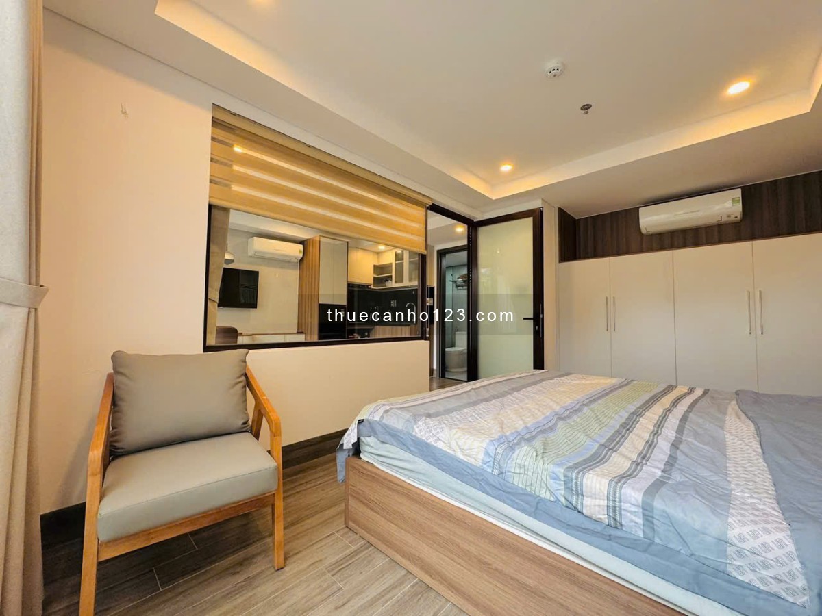 Căn hộ 1pn 50m², máy giặt riêng, ban công gần sân bay TSN, CV Hoàng Văn Thụ, Lăng Cha Cả, Tân Bình