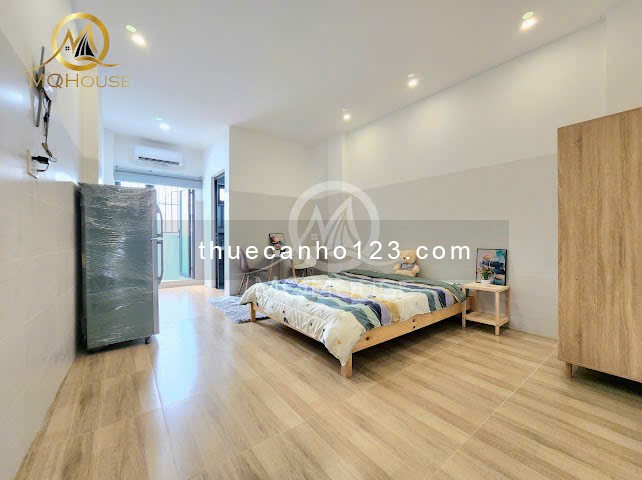 Căn hộ 1pn 50m², máy giặt riêng, ban công gần sân bay TSN, CV Hoàng Văn Thụ, Lăng Cha Cả, Tân Bình