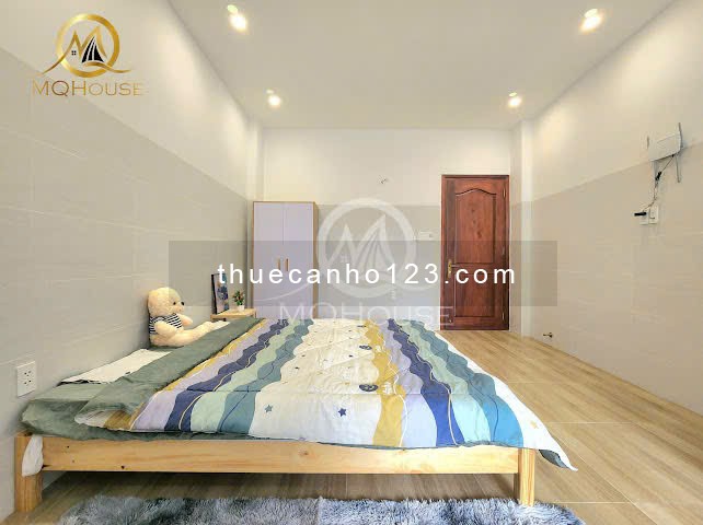 Căn hộ 1pn 50m², máy giặt riêng, ban công gần sân bay TSN, CV Hoàng Văn Thụ, Lăng Cha Cả, Tân Bình