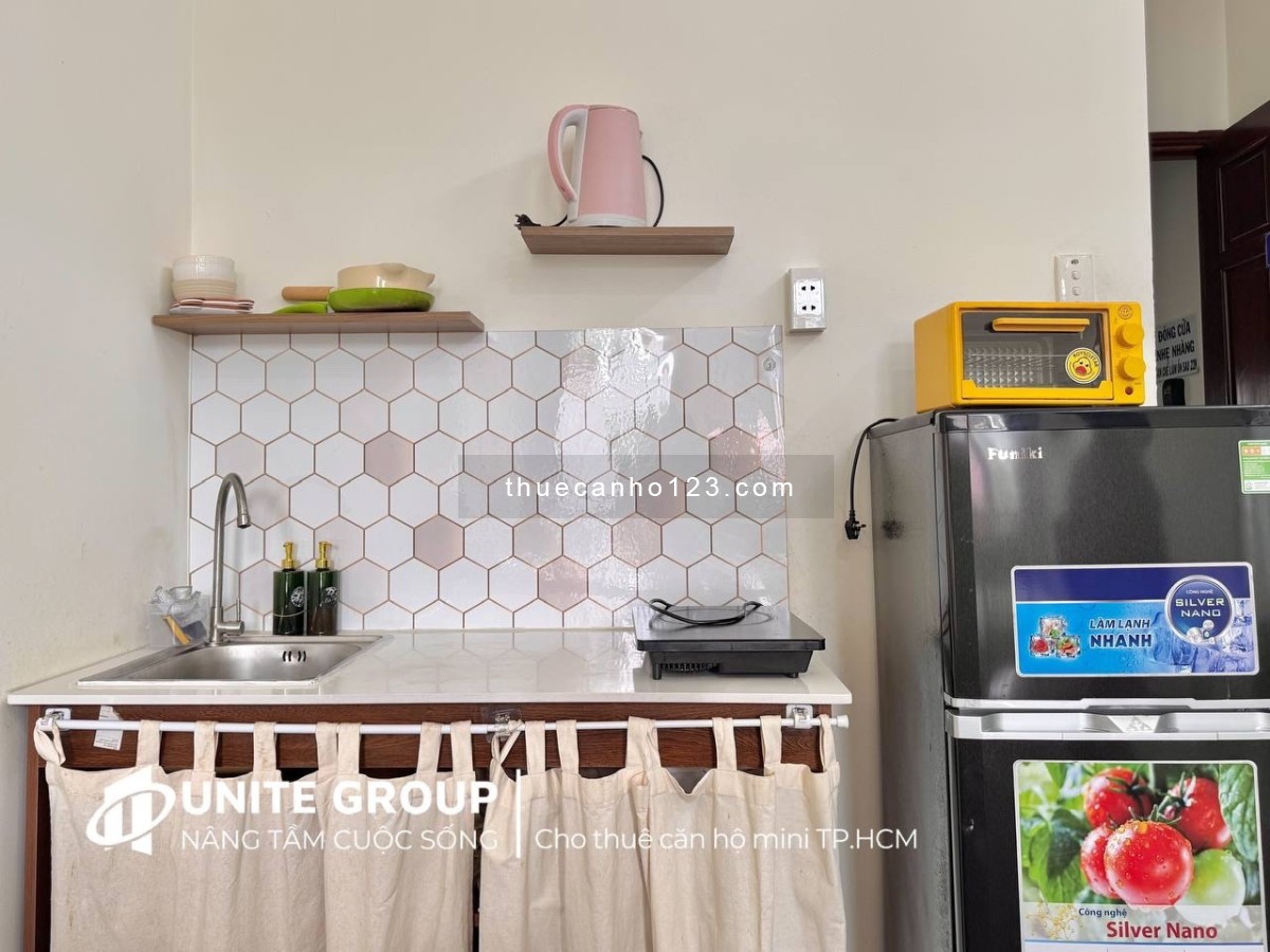 Studio ban công – Full nội thất cao cấp – Ngay khu K300, Tân Bình