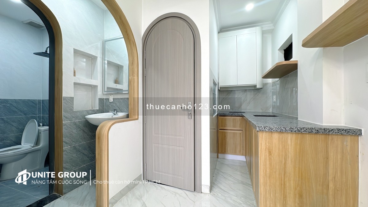 Cho thuê căn hộ studio full nội thất đầy đủ tiện nghi ngay trung tâm Q1, thuận tiện di chuyển