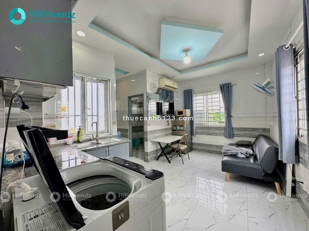Cho thuê căn 1PN máy giặt riêng chỉ 6.xxx.xxx ngay cầu Chà Và, chợ Xóm Củi, cầu Nguyễn Tri Phương,..