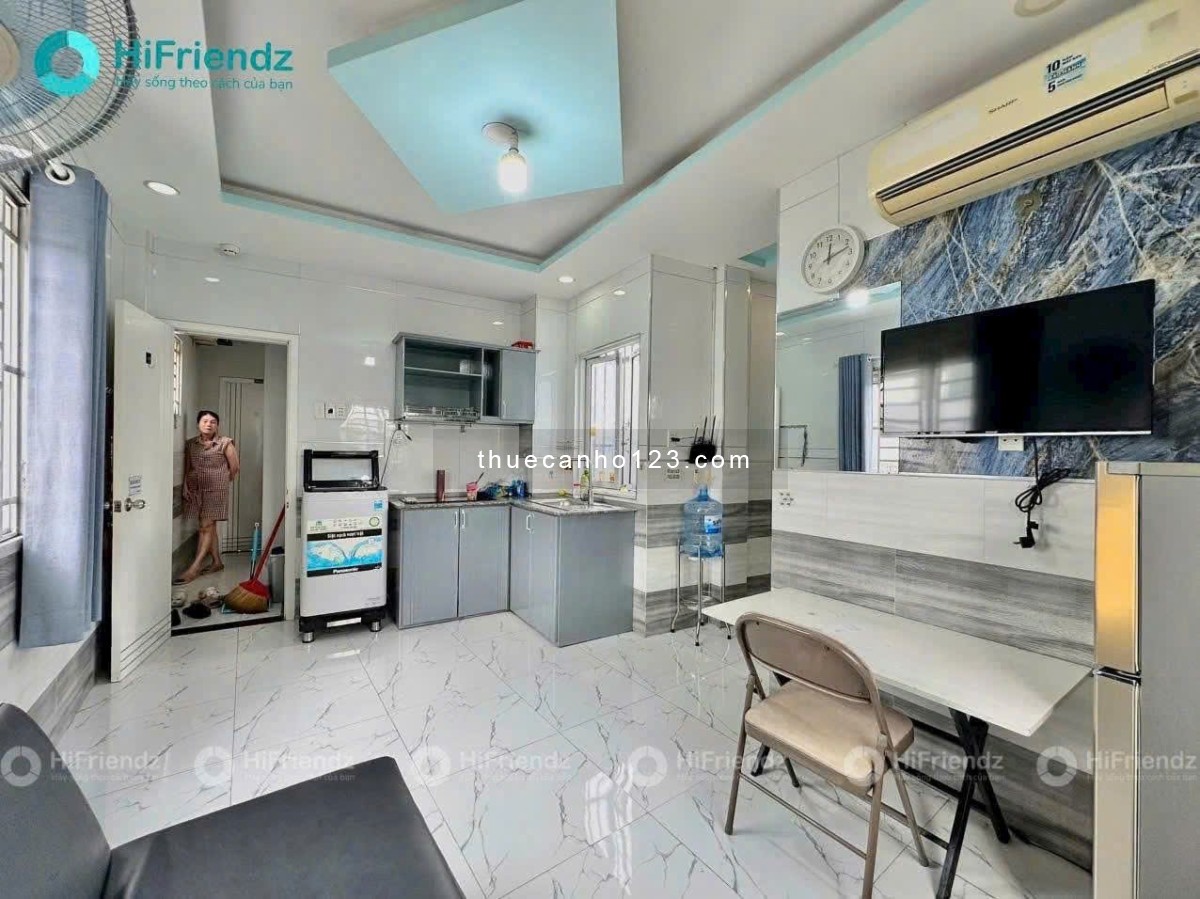 Cho thuê căn 1PN máy giặt riêng chỉ 6.xxx.xxx ngay cầu Chà Và, chợ Xóm Củi, cầu Nguyễn Tri Phương,..