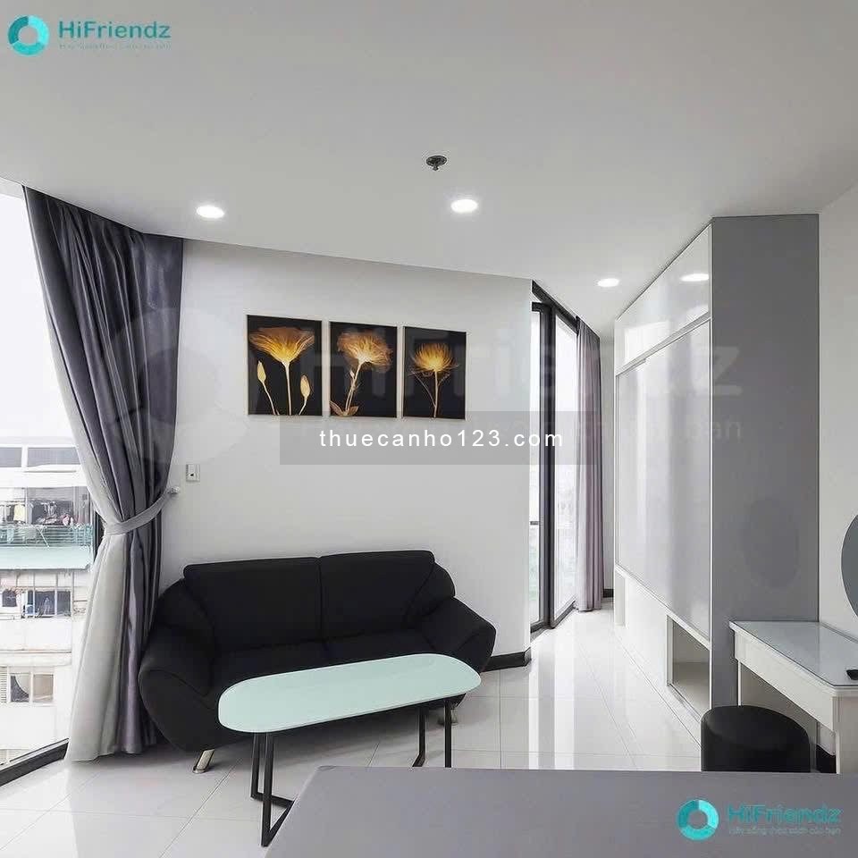 Căn hộ studio ban công full NT, máy giặt riêng ngay Tân Quy, Q7 – Đối diện RMIT, gần Lotte & Crescen