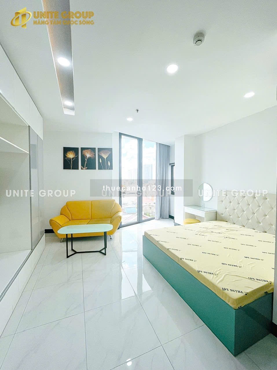 Căn hộ studio ban công full NT, máy giặt riêng ngay Tân Quy, Q7 – Đối diện RMIT, gần Lotte & Crescen