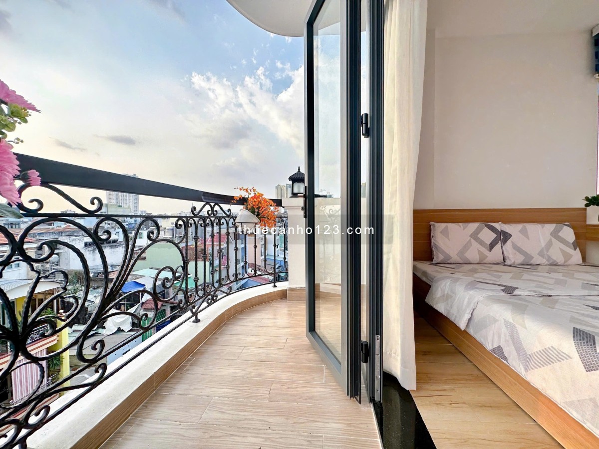 Cho thuê căn hộ studio full nội thất đầy đủ tiện nghi ngay trung tâm Q1, thuận tiện di chuyển