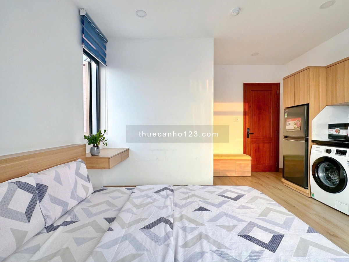 Cho thuê căn hộ studio full nội thất đầy đủ tiện nghi ngay trung tâm Q1, thuận tiện di chuyển
