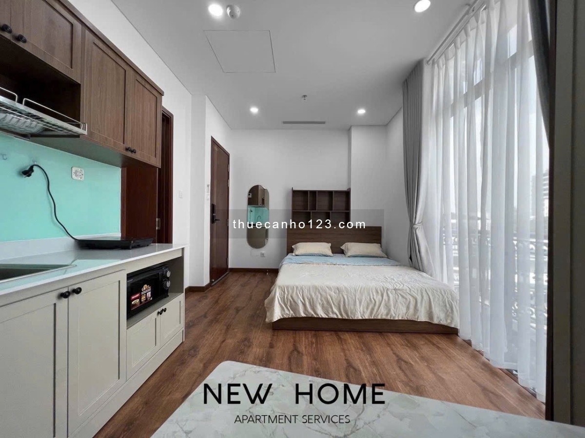 Căn hộ studio full nội thất, ban công thoáng mát – Miễn phí dịch vụ – Tân Bình