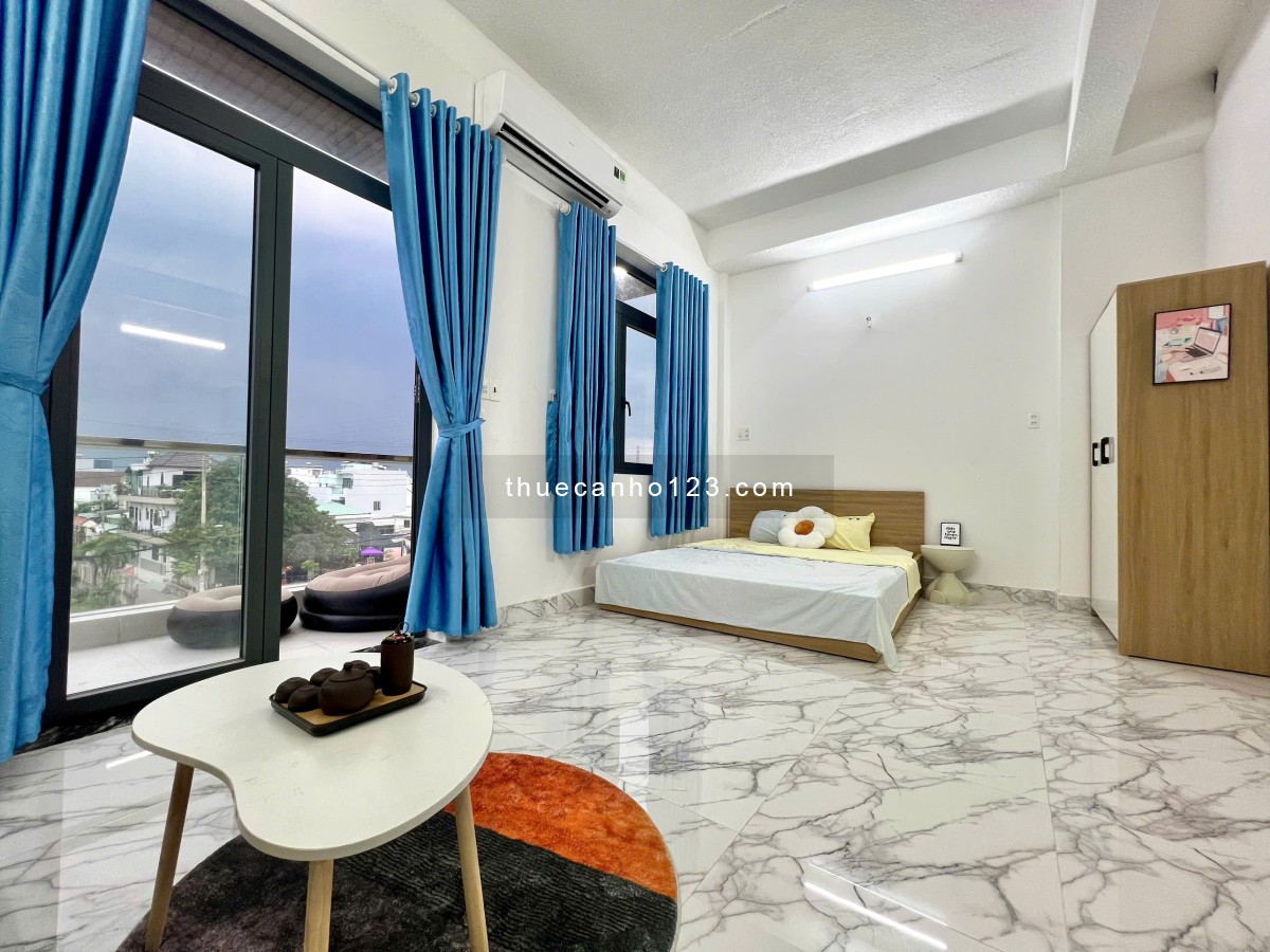 Khai Trương Căn Hộ Mới Full Nội Thất _ Ban công, Cửa sổ thoáng _ Ngay Phạm Văn Bạch, Trường Chinh