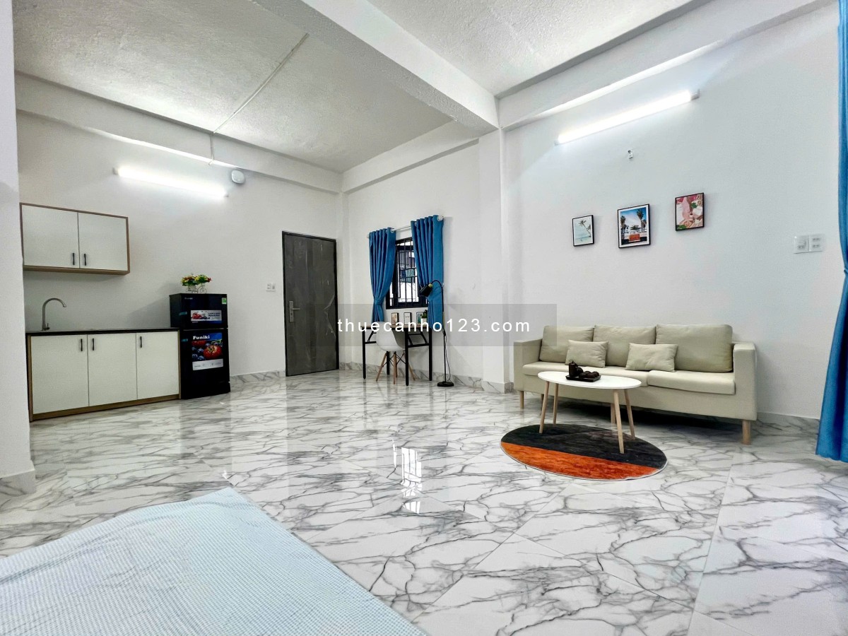 Khai Trương Căn Hộ Mới Full Nội Thất _ Ban công, Cửa sổ thoáng _ Ngay Phạm Văn Bạch, Trường Chinh