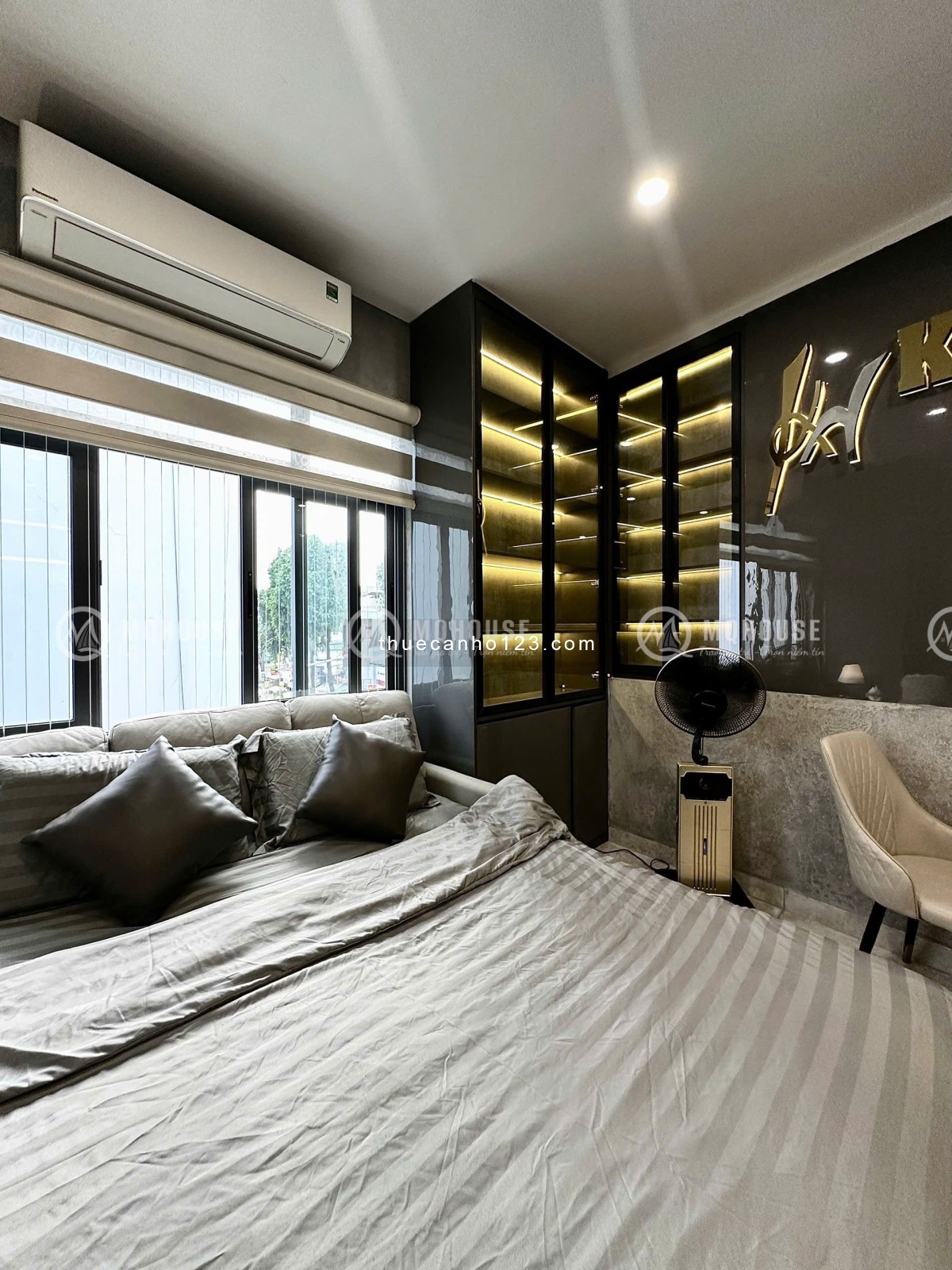 Cho thuê căn hộ 1 phòng ngủ gần sân bay Tân Sơn Nhất, Tân Bình – dịch vụ dọn phòng hàng tuần