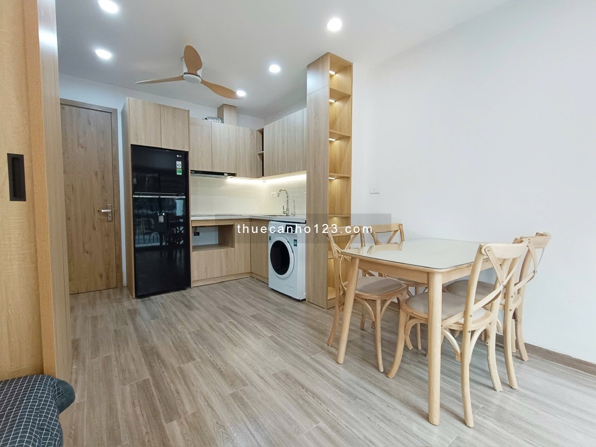 Cho thuê căn hộ mới 100% - 1PN, 1PK / Studio ban công, máy giặt riêng gần sân bay Tân Sơn Nhất-K300