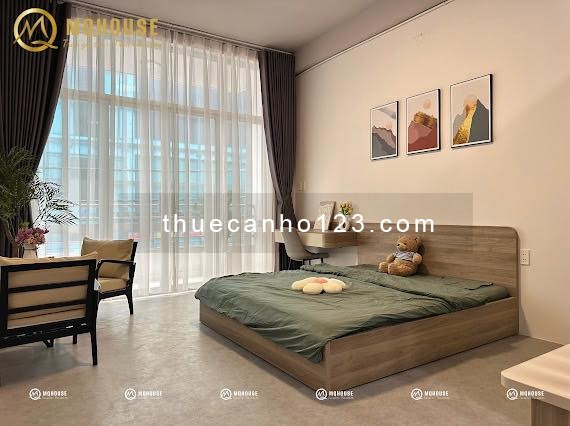 Cho thuê căn hộ tách bếp – Ban công – View full kính ngay Công Viên Hoàng Văn Thụ, Vòng Xoay Lăng Ch