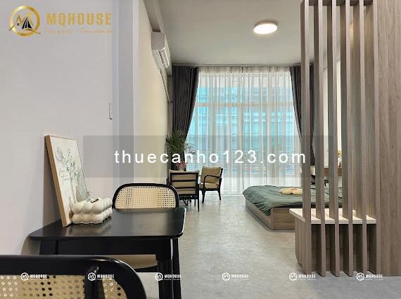 Cho thuê căn hộ tách bếp – Ban công – View full kính ngay Công Viên Hoàng Văn Thụ, Vòng Xoay Lăng Ch