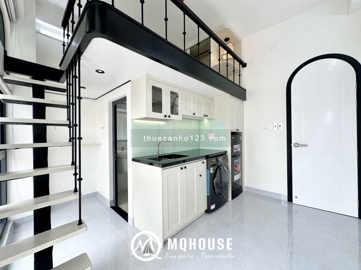 Duplex mới 100% nội thất có gu/giặt riêng - Ban công Tân Phú