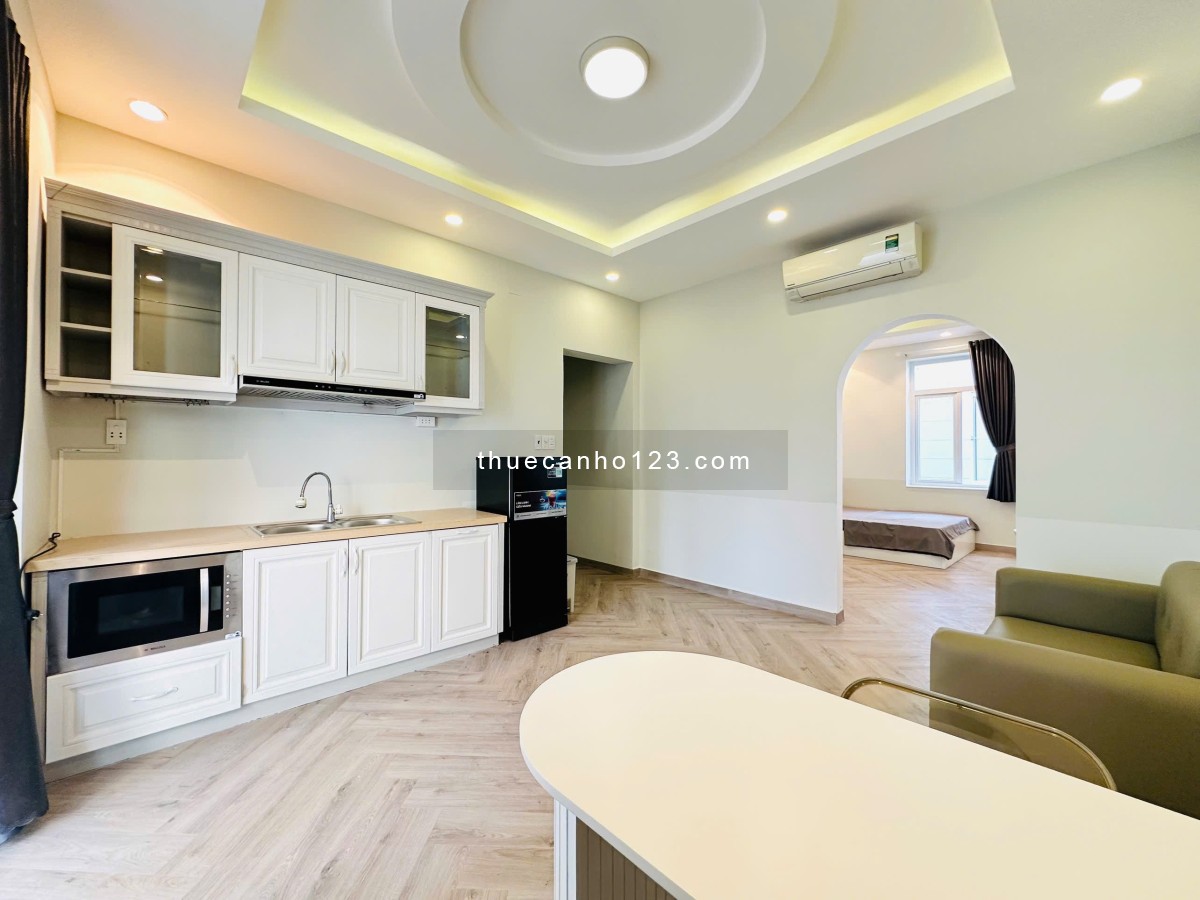Cho thuê căn hộ 1 phòng ngủ, studio, duplex – Ban công, máy giặt riêng – Gần cầu Kênh Tẻ, Quận 7