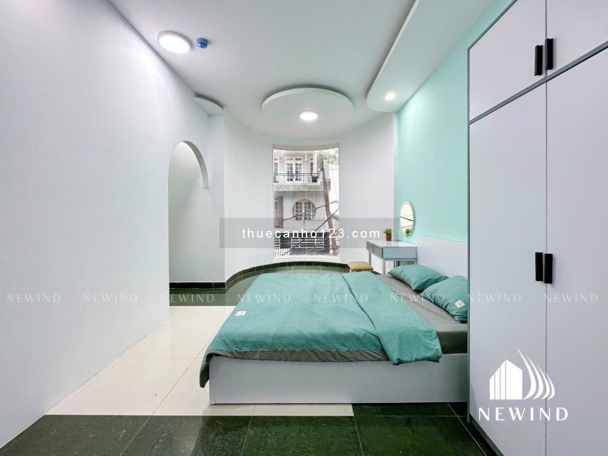 Cho thuê căn hộ 1 phòng ngủ, studio, duplex – Ban công, máy giặt riêng – Gần cầu Kênh Tẻ, Quận 7