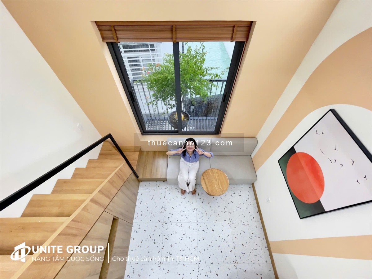 Cho thuê căn hộ 1 phòng ngủ, studio, duplex – Ban công, máy giặt riêng – Gần cầu Kênh Tẻ, Quận 7