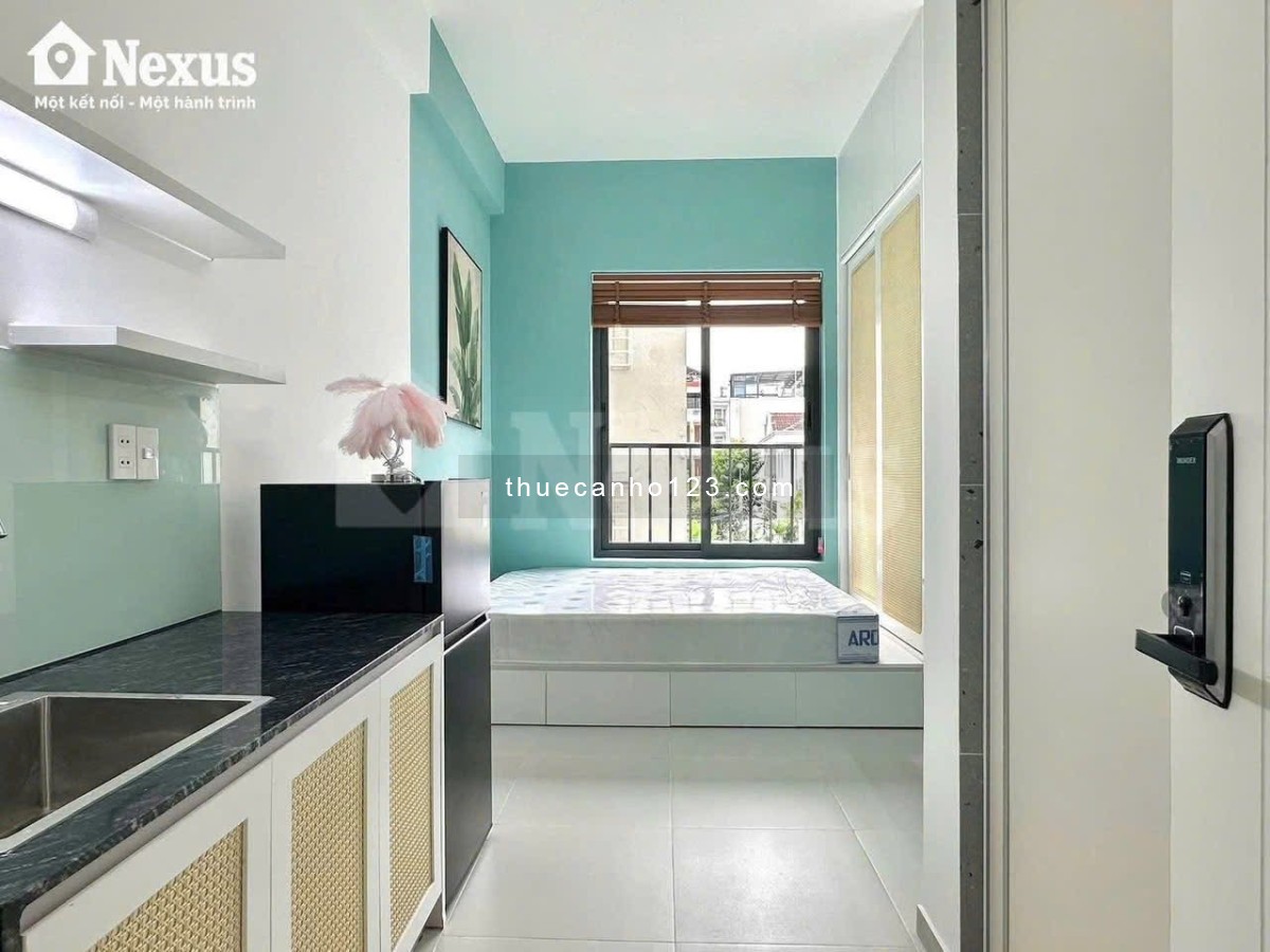 Cho thuê căn hộ 1 phòng ngủ, studio, duplex – Ban công, máy giặt riêng – Gần cầu Kênh Tẻ, Quận 7