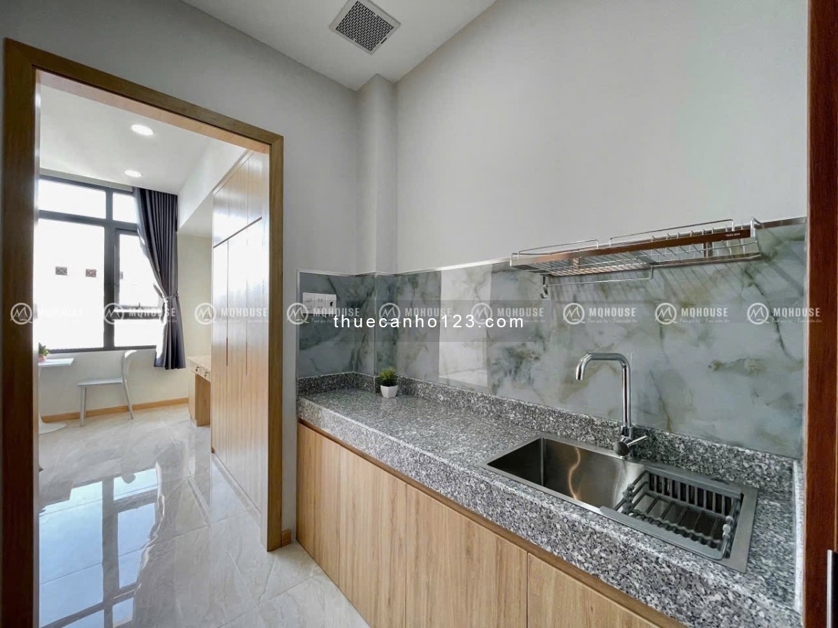 Căn hộ 1 phòng ngủ – 72 Nhất Chi Mai, P.13, Tân Bình, cửa sổ siêu to, siêu thoáng ánh sáng tự nhiên