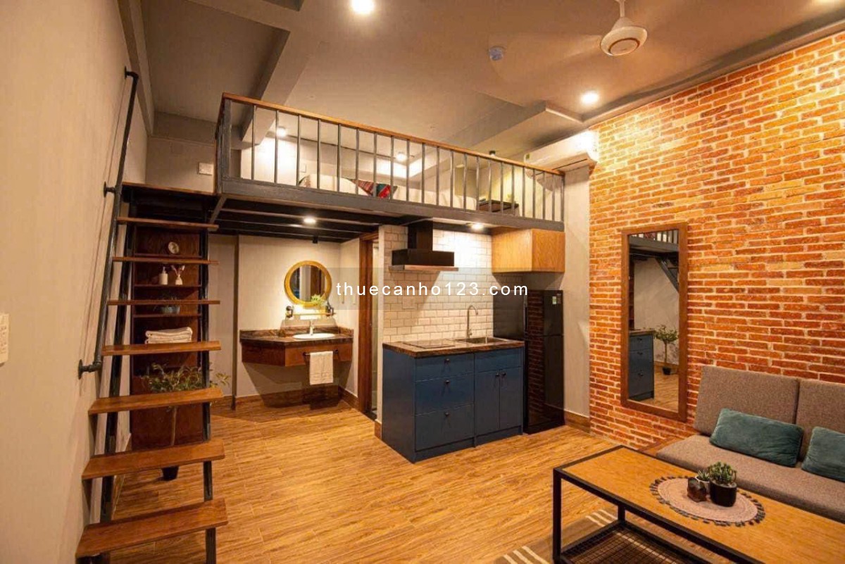 Cho thuê căn hộ Duplex sang trọng, có bảo vệ gần Đại học Hutech – Nguyễn Gia Trí, Quận Bình Thạnh