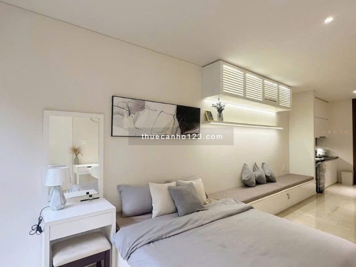 Căn hộ studio full nội thất, máy giặt riêng gần sân bay Tân Sơn Nhất, ga T3, Lotte Mart Tân Bình
