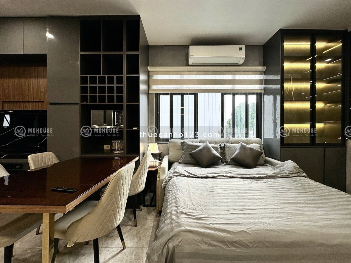 Căn hộ 1PN tách bếp, máy giặt riêng, ban công rộng rãi – Gần Lotte Mart Tân Bình, Ga T3, CV HVT