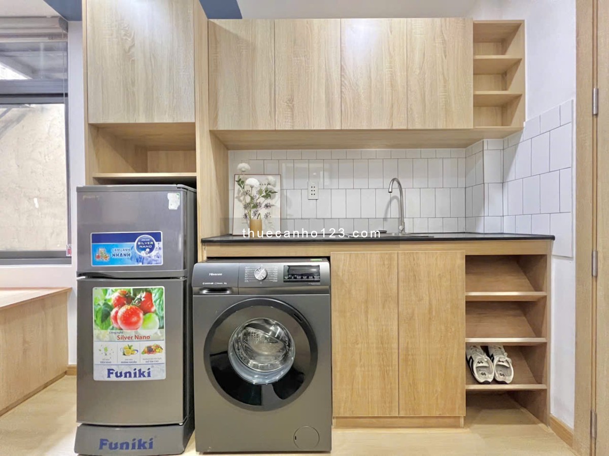 Cho thuê studio mới – Cửa sổ thoáng, full nội thất tại Lưu Chí Hiếu, Tân Phú