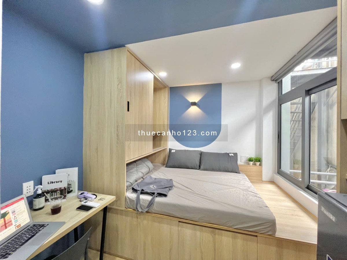 Cho thuê studio mới – Cửa sổ thoáng, full nội thất tại Lưu Chí Hiếu, Tân Phú