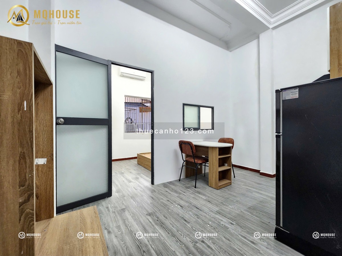 Căn hộ 1 phòng ngủ siêu đẹp – Cửa sổ rộng thoáng mát, gần Cộng Hòa & sân bay Tân Sơn Nhất