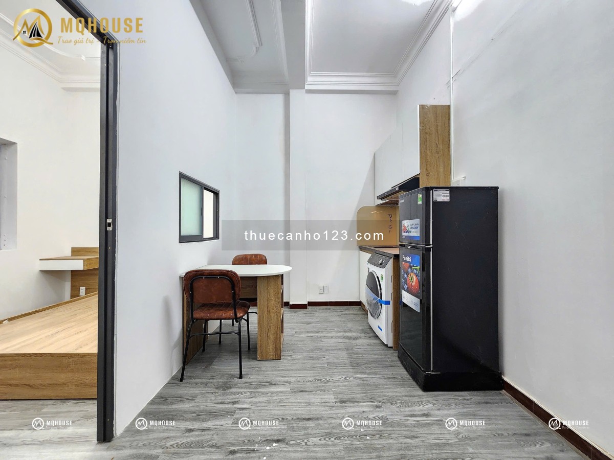 Căn hộ 1 phòng ngủ siêu đẹp – Cửa sổ rộng thoáng mát, gần Cộng Hòa & sân bay Tân Sơn Nhất